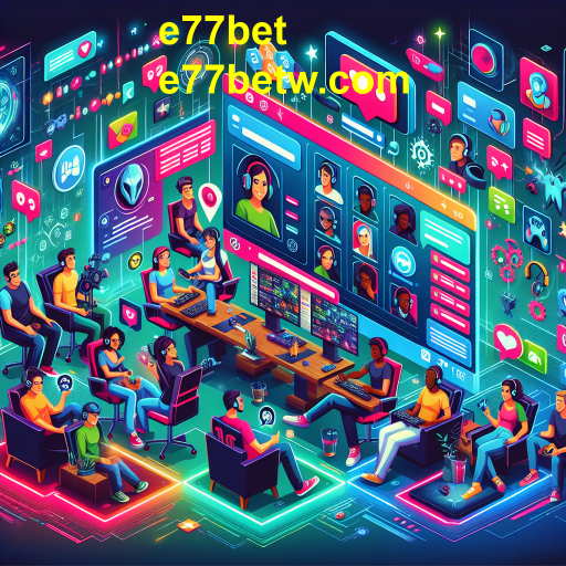 Explorando a Comunidade de Jogos em e77bet