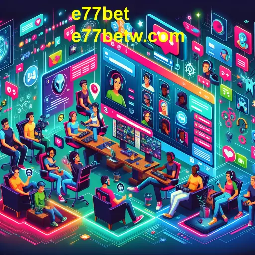 Explorando a Comunidade de Jogos em e77bet